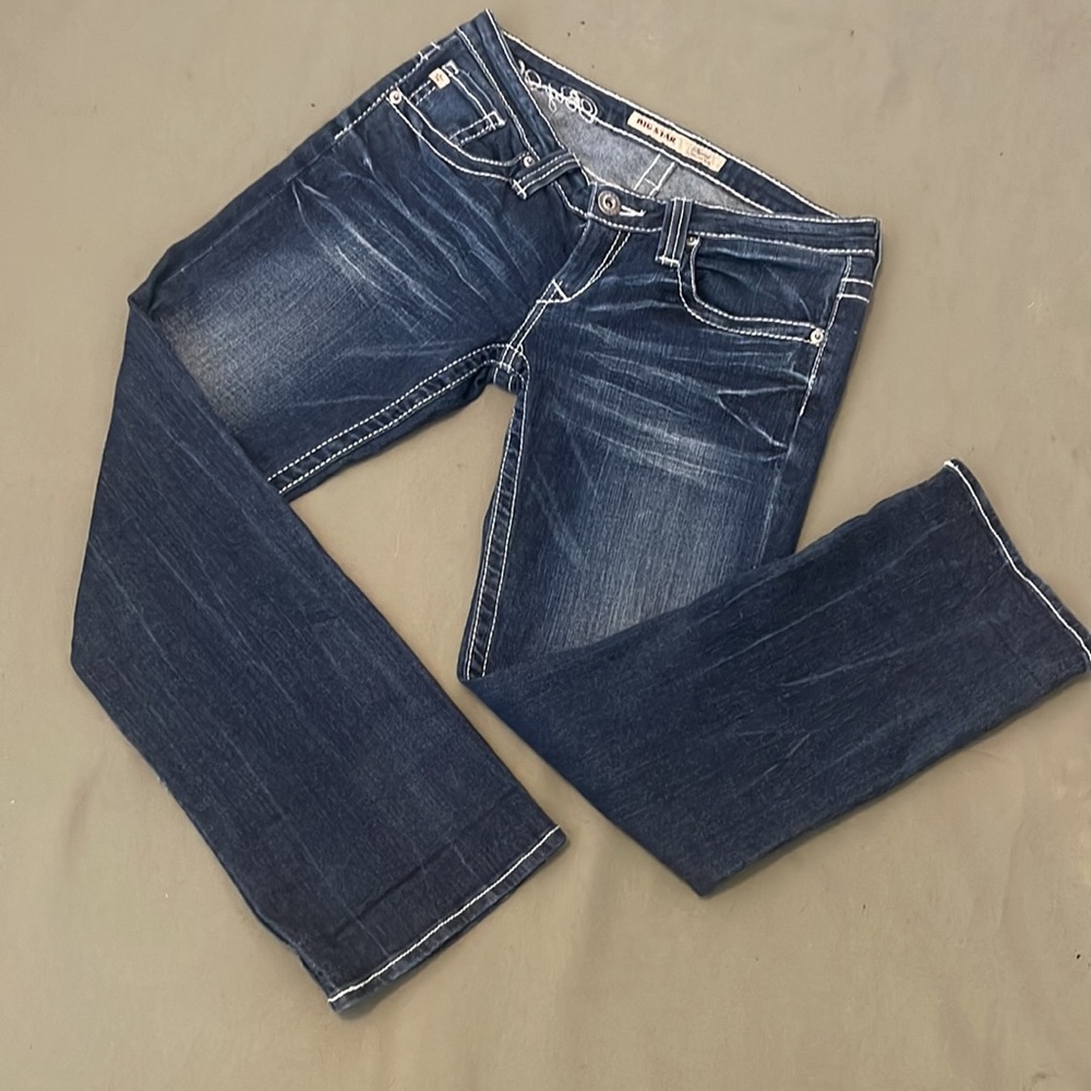 BIG ⭐️ STAR  ‘ SWEET’  Ultra Low Rise size 29” womens JEANS